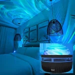 LED Galaxy Projector Light Colorful Galaxy Sky Projector Bedroom Night Light Kids Room Decoration Christmas Party Decoration 6