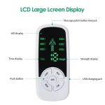 HOMEFISH Muscle Therapy Stimulator 6 Modes Tens Unit Machine Meridian Physiotherapy Pulse Abdominal Prostate Body Massager 6