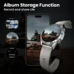 HAYLOU Solar 5 Voice Calling Smartwatch 1.58'' AMOLED Display 60Hz Smart Watch 24H Health Monitoring Sports Smartwatch for Men 5