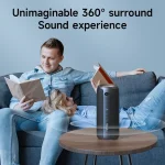 Zealot-S51Pro 40W High-power Bluetooth Speaker 3D Stereo Bass Bluetooth Speaker Portable IPX5 Waterproof Suitable TWS Boom Box 2