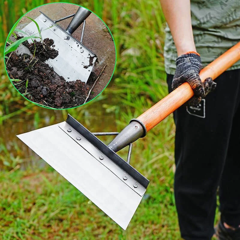 30cm Metal Weed Cleaning Shovel Stainless Steel Cleaning Shovel for Moss Multifunctional Outdoor Garden Shovel Farm Weeding Tool 30cm Metal Weed Cleaning Shovel Stainless Steel Cleaning Shovel for Moss Multifunctional Outdoor Garden Shovel Farm Weeding Tool