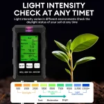 6 in 1 Soil PH Meter Sunlight Ambient Humidity Temp Soil Moisture Tester Nutrient Fertility Detector Garden Soli Analyzer 3