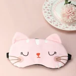 Cartoon design specific shading sleep eye mask, portable shading device for travel, office and rest to relieve eye fatigue 3