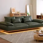 Apartment Relaxing Living Room Sofas Mid Century Designer Replica Lazy Sofas Minimalist White Designer Muebles Unique Furniture 4