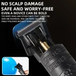 Haircut Razor for Men Rechargeable Clipper Shaver Adult Electric Vintage Clipperrazor Home USB Charging Barber Shop Black Dragon 6
