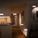 LED Motion Sensor Light Wireless LED Night Light Type C Rechargeable Light Cabinet Wardrobe Lamp Staircase Backlight For Kitchen 3