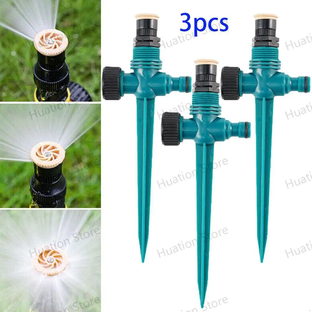 Garden Sprinkler 360° Rotation Irrigation Watering System Agriculture Ground Automatic Tube Adjustable Plug Buried Atomization Garden Sprinkler 360° Rotation Irrigation Watering System Agriculture Ground Automatic Tube Adjustable Plug Buried Atomization