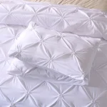 Queen Comfort Set 3Pieces, Gray Bed in a Bag Comforter Set for Bedroom, Beddding Sets without Comforter, Duvet cover&Pillowcases 5