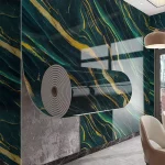 Self Adhesive Panels European style Wallpaper Waterproof and Washable Marble Wall Sticker on the Wall for Home Decoration 4