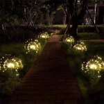 Solar Fireworks Light 90/150 LED Waterproof Garden 8 Modes Fairy String Lamp Christmas Solar Light For Outdoor Holiday Decor 3