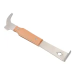 Stainless Steel Bee Hive Hook Scraper Multifunctional Beekeeping Hive Tool Hive Scraper Beekeeping Equipment Frame Cleaning Tool 2