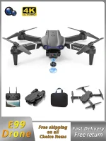 Altitude Fixation E99 Folding Drone Quadcopter Remote Control Handle Four Axis Aircraft HD 4K Photography UAV 3