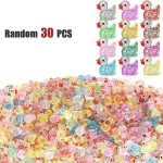 ~Glitter Miniature Resin Duck Mini Tiny Ducks for DIY Garden Micro Landscape Aquarium Potted Dollhouse Decoration Decor 5