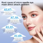 Microneedle Eye Patches Mask Korean Skin Care Hyaluronic Acid 1-10PCS for Anti Wrinkle Aging Dark Circle Eyes Mask Moisturizing 3