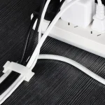 10 Pcs Charger Cable Organizer USB Winder Desktop Tidy Clips Management Wire Holder for Mouse Headphone Desk Cord Accessories 3