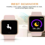 Smart Watch For Men Women Wristwatch Bluetooth Connect Phone Music Player Fitness Sport Bracelet Health Monitor Digital Watches 5