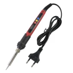 60W 80W Electric Soldering Iron LCD Digital Display Adjustable Temperature Welding Repair Tools 220V / 110V Solder Wire Tips 3