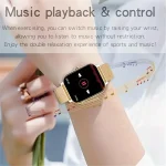KESHUYOU 2025 New Smart Watch Bluetooth Talking Blood Oxygen/Blood Pressure Monitor Smart Watch for Women Men Holiday Gift 2
