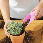 Plastic Succulent Cups Green Plants Potted Plants Gardening Tools Soil Shovels Mini Gardening Tools 2