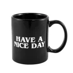 Ceramic Coffee Mug with Vertical Middle Finger Creative Relaxed Friendly Hand Milk Tea Cup New Style Office Mug Drinkware Gift 4