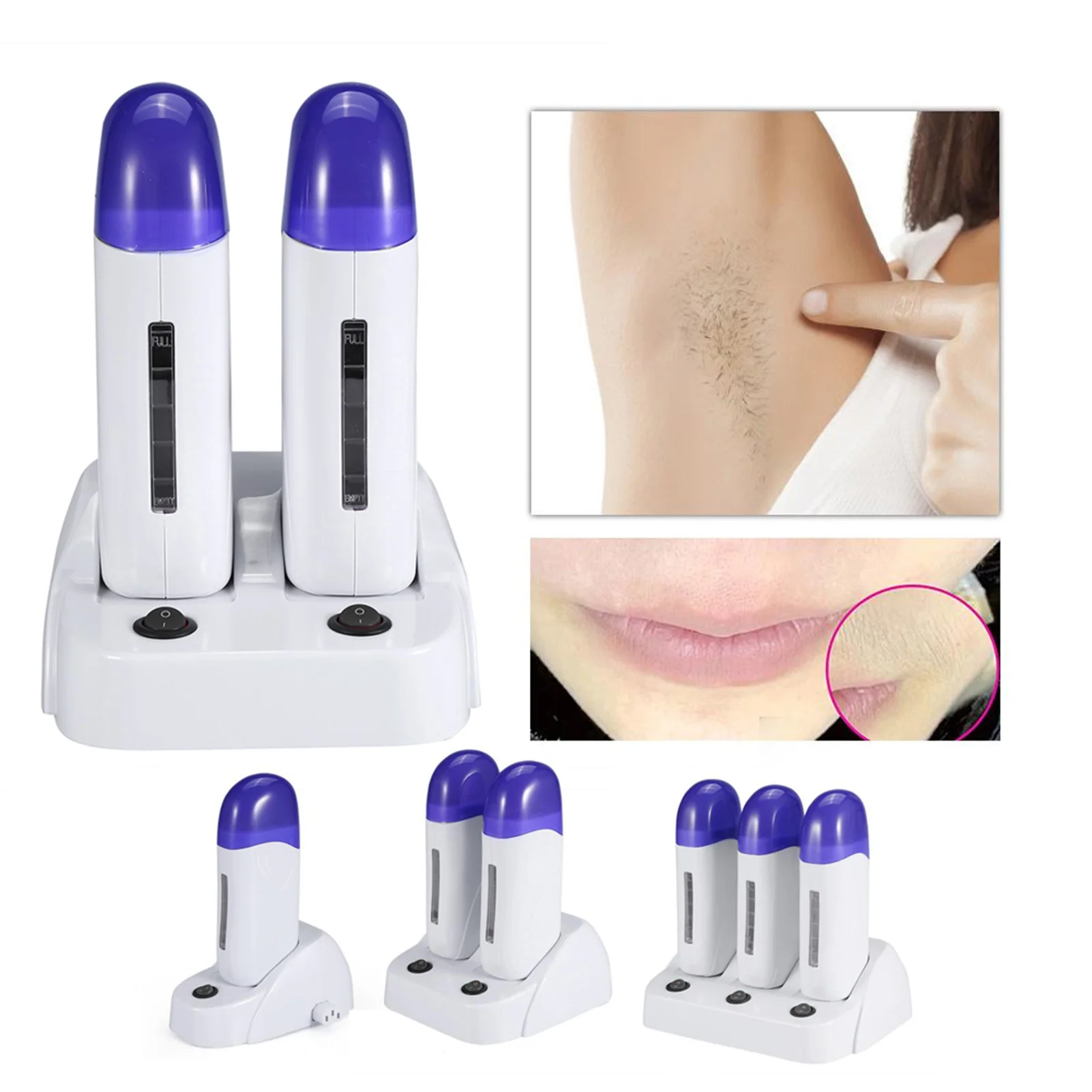 3 Types Cartridge Wax Depilatory Roller Warmer Heater Waxing Body Hair Removal Machine Wax Cartridge Heater Cartridge Wax Roller 3 Types Cartridge Wax Depilatory Roller Warmer Heater Waxing Body Hair Removal Machine Wax Cartridge Heater Cartridge Wax Roller