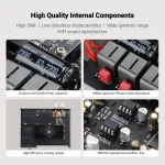 AIYIMA A80 TPA3255 DAC Bluetooth PFFB Stereo Power Amplifier 300Wx2 Class D 2.0 HiRes Digital Amp with RCA TRS OPT COA USB Input 4