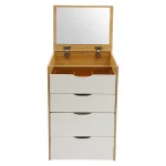 Modern Vanity Desk Vanity Desk With Makeup Stool Makeup Vanity Table  For Homes, Apartments, Dormitories 40*48*80cm 5