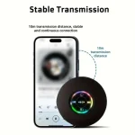 Mini Portable Bluetooth Audio IPX4 Waterproof Led Lights Bathroom Outdoor Large Suction Cup Can Be Adsorbed Wall Speaker 5