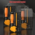 32 in 1 Multifunctional Screwdriver Set with 30 PCS Torx Phillips Magnetic Screw Driver Bits Hand Repair Tool for Phone Watch PC 6