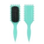 Salon Styling Curly Hair Styling Brush Curl Hair Brush for Combing and Shaping Men's and Women's Curls Reduce Pulling Tools 4