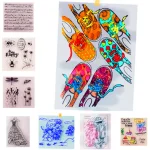 Christmas Snowflake Clear Stamps Silicone Rubber Stamp DIY Scrapbooking Card Making Craft Holiday Decoration Flowers Owl Girl Sh 2