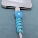 Cartoon Cable Protector For iPhones Android Winder Type-c USB Charging Cord Organizer Headphone Earphone Data Line Protect 6
