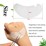 50/100PCS U Shape Eyelash Pads Grafted Lash Hydrogels Gel Patches Under Eye Pads for Eyelash Extension Tips Sticker Makeup Tools 4