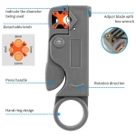Decrustation Pliers Automatic Stripping Pliers Knife Stripper Wire Cable Tools Crimper Pliers Crimping Tool Cable Stripping Wire 4