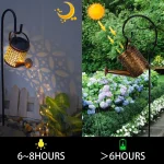 Solar Powered LED Lawn Light Peacock Waterproof Fairy Garden Decor Lamp For Pavilion Yard Landscape Garden Lawn Lights 4