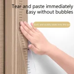 1PC Height Sticker 0-200cm Sticker, Living Room Bedroom, Middle School Student Dormitory Wall Waterproof Self-adhesive Height Pa 2