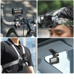 Magnetic Adapter For DJI Osmo Action 5 Pro OSMO 360 / NANO Quick-release Plate for DJI Action 6 4 3 Camera Expansion Accessories 4