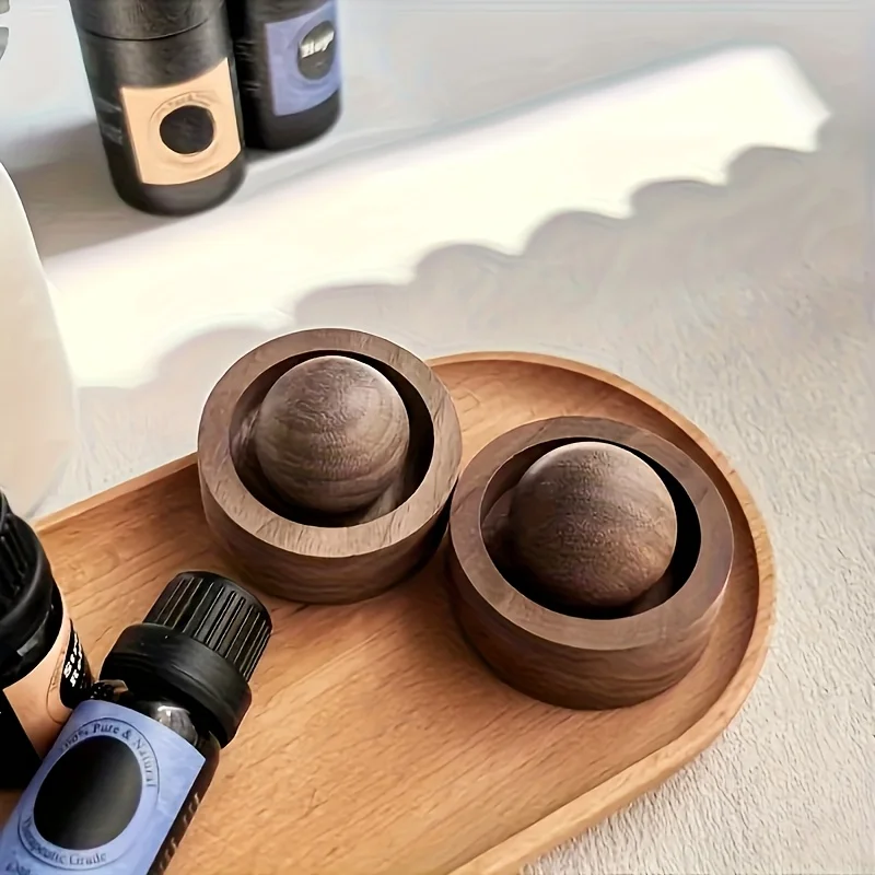 Car Wooden Essential Oil Diffusers-Spherical Design Natural Fragrance Dispersion Bedroom Decor Diffuser Car Home Room Fragrance Car Wooden Essential Oil Diffusers-Spherical Design Natural Fragrance Dispersion Bedroom Decor Diffuser Car Home Room Fragrance