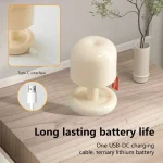 Mini Sunset Night Light Creative LED Table Lamp USB Rechargeable Desk Bedside Bedroom Coffee Bar Room Decor Atmosphere  Lamp 5