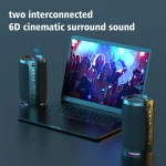 ZEALOT-S49 Portable bluetooth speaker 360°Stereo Sound 20W IPX6 waterproof wireless bluetooth   5.0 Excellent Bass Performace 6