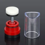 New Queen Bee Marking Bottle Plastic Bee Marker Tube Catcher Cage With Plunger Plush For Beekeeper Equipment Optional 2