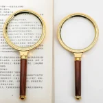 Handheld High-Definition Old Magnifying Glass Handheld Children's Magnifying Glass Reading for The Elderly for People 6