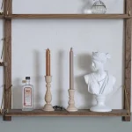 Wooden Candlesticks Unfinished DIY Classic Craft Candle Holders for Paint or Living Room Home Wedding Holiday Decorations 5