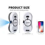 DIVEDEER Water spray window cleaning robot intelligent high-rise double-sided brushless motor glass cleaner spray type 6