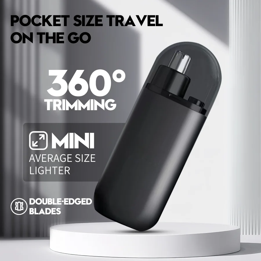Nose Hair Trimmer Type-C Charging Rounded Arched Blade Electric Portable Men Mini Nose Hair Trimmer Face Care Kit Tools Nose Hair Trimmer Type-C Charging Rounded Arched Blade Electric Portable Men Mini Nose Hair Trimmer Face Care Kit Tools