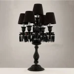 Modern Table Lamp Crystal Desk Lamp Nordic Standing Lamps Living Room  Luminaria Tripot Lamps deco salon Stand light 4