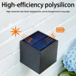 Solar Lights for Outdoor Solar Wall Lights Garden LED Solar Light Wireless Waterproof Fence Lighting for Porch Path Garage 4