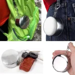 Portable Stainless Steel Folding Cup Telescopic Mug for Tea Camp Utensils Tableware Folded Cup Outdoor Camping 75ml/150ml/250ml 5