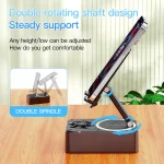 3-in-1 Bluetooth Speaker Phone Power Bank Foldable Wireless Speaker Phone Stand with Anti-Slip Pads For Video Meeting Live 5