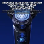 New MIJIA Electric Shaver S700 Portable Flex Razor 3 Head Shaving IPX7 Waterproof Washable Beard Trimmer Trimer Cutter 30 day 2